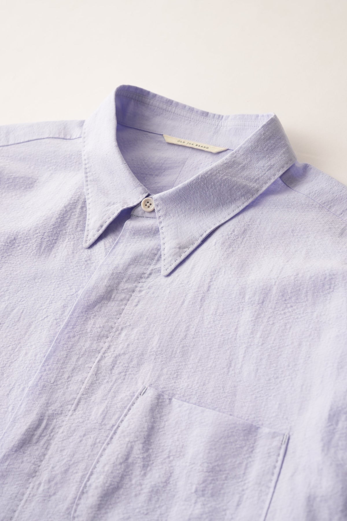 ●OLD JOE - HIDDEN BUTTON COLLAR SHIRTS - HYDRANGEA