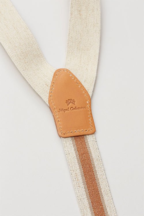 ◯ Nigel Cabourn woman - BRACES(classic)  - BEIGE