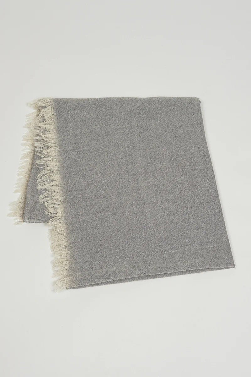 ◯ Nigel Cabourn woman - WOOL STOLE - GRAY