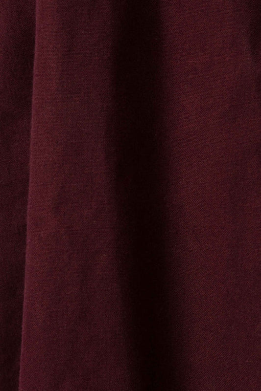 toogood - THE BAKER TROUSER FINE CANVAS - PORT