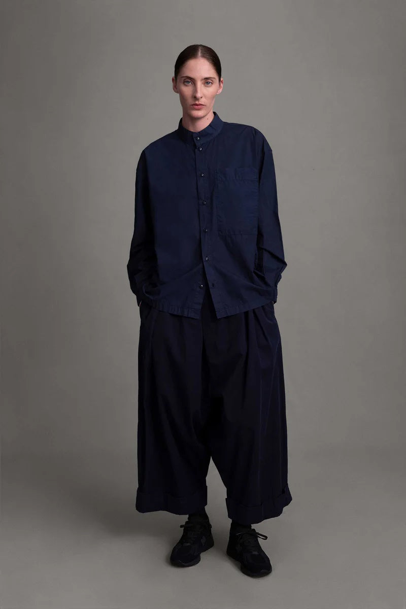 toogood - THE PHYSICIAN SHIRT POPLIN - INK