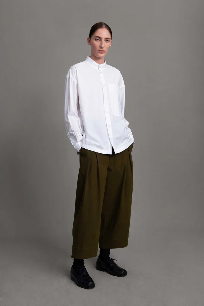 toogood - THE ETCHER TROUSER HERRINGBONE SUITING - HEATH