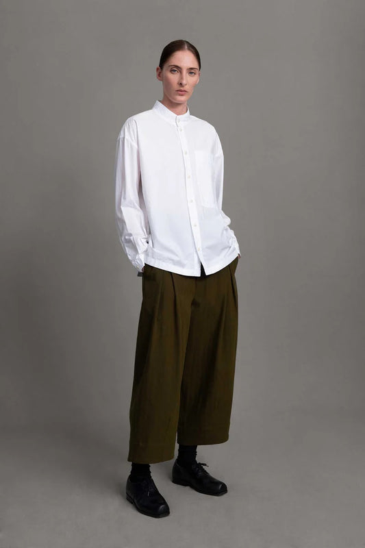 toogood - THE ETCHER TROUSER HERRINGBONE SUITING - HEATH