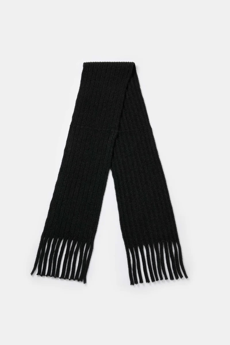 toogood - THE LIBRAIAN SCARF FELTED LAMBSWOOL - CHARCOAL