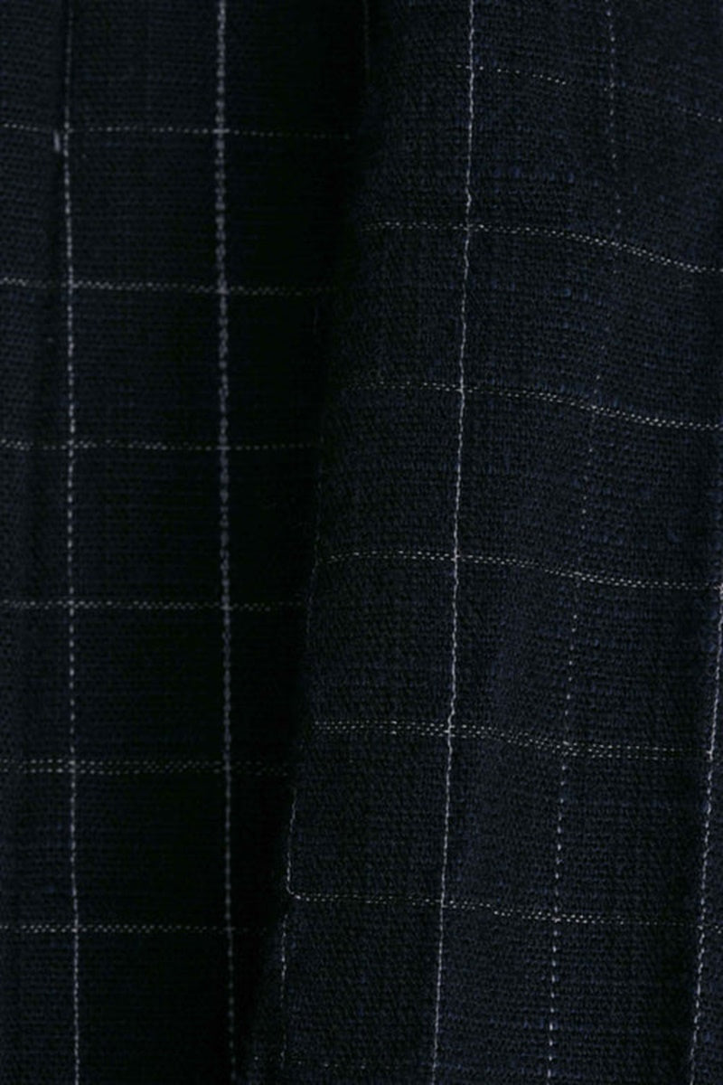 toogood - THE PRINTER CULOTE CRUMPLED CHECK - INK