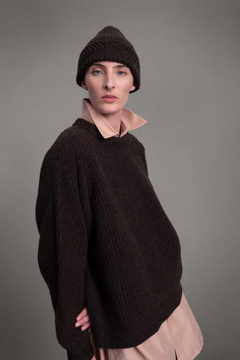 toogood - THE SPINNER JUMPER DONEGAL - PEAT