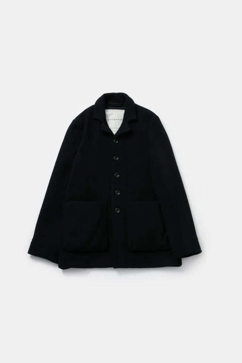 toogood - THE PHOTOGRAPHER JACKET CASHMERE HERRINGBONE - INK