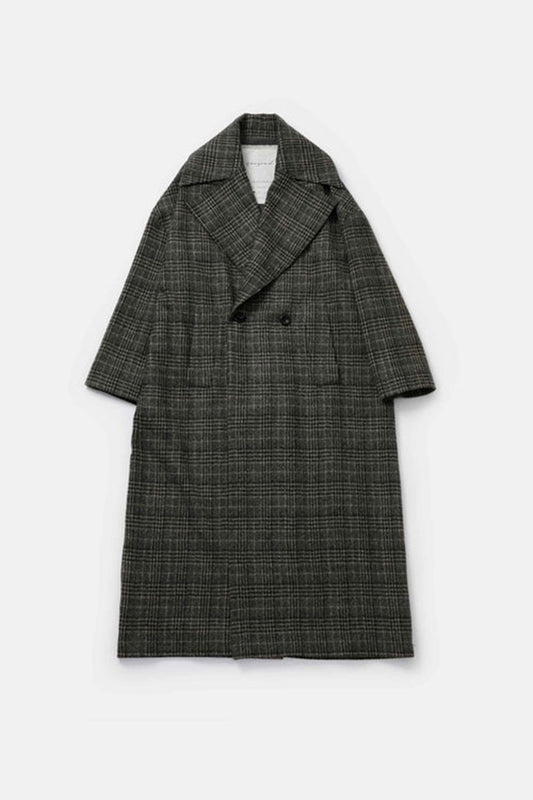 toogood - THE GROUNDSMAN COAT PRINCE OF WALES - CARDAMOM