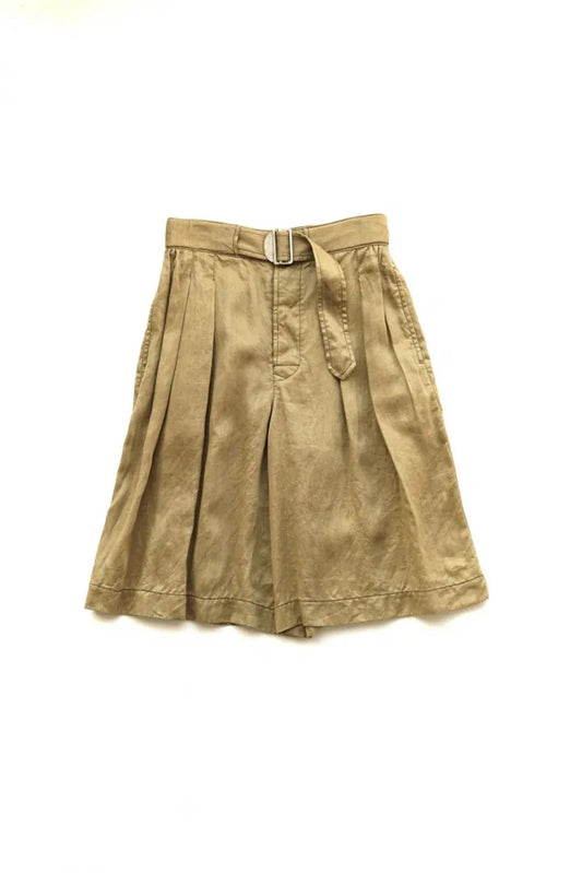 Nigel Cabourn woman - MECHANIC GATHERED CULOTTES - KHAKI