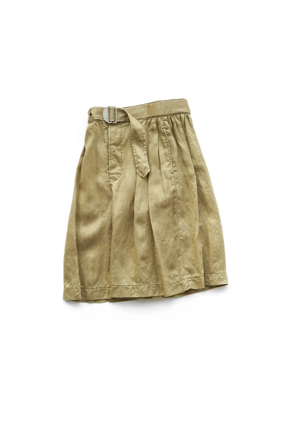 Nigel Cabourn woman - MECHANIC GATHERED CULOTTES - KHAKI