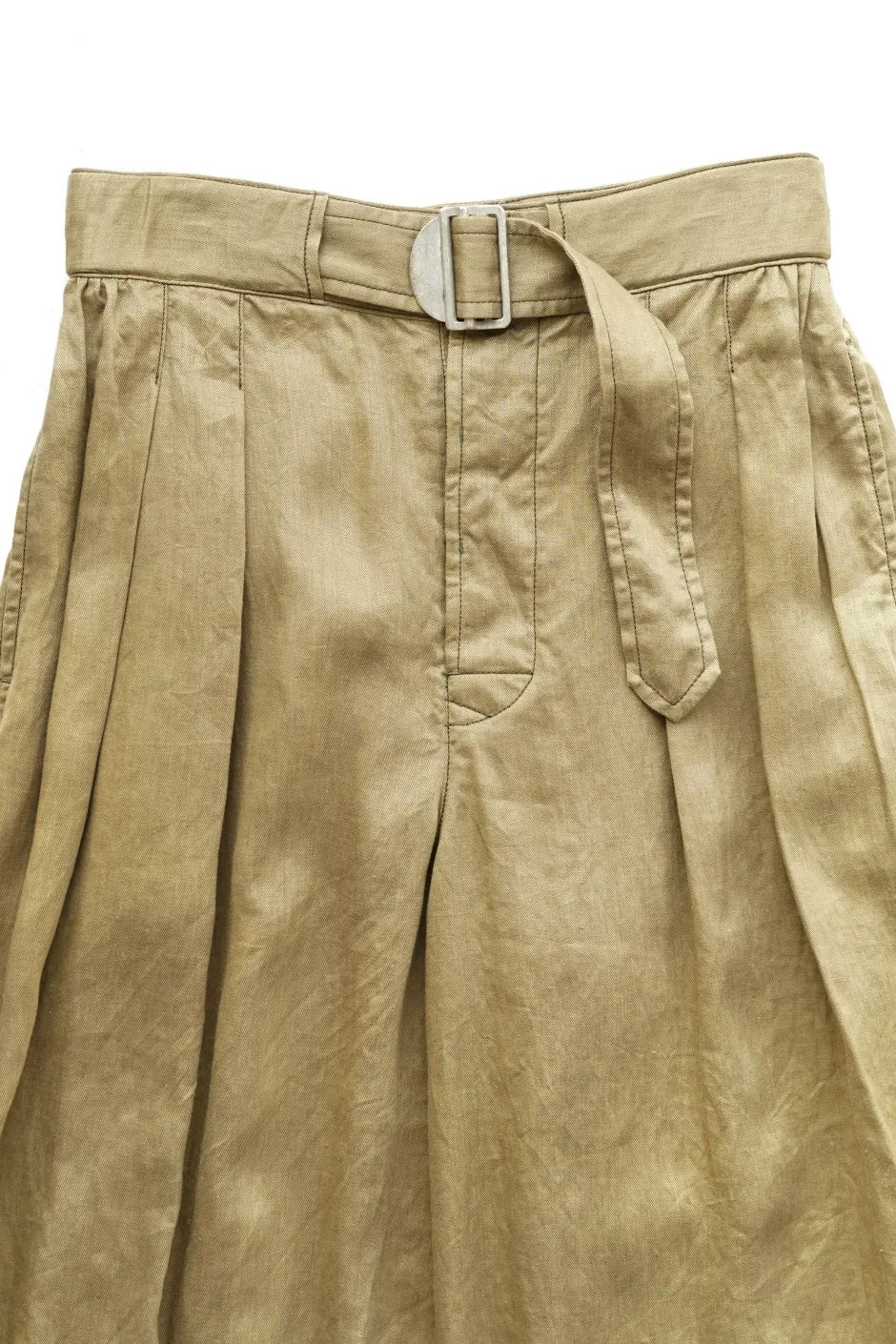 Nigel Cabourn woman - MECHANIC GATHERED CULOTTES - KHAKI