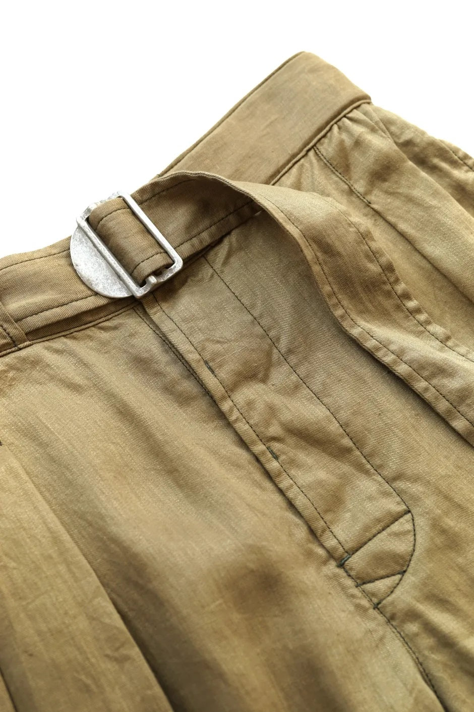 Nigel Cabourn woman - MECHANIC GATHERED CULOTTES - KHAKI
