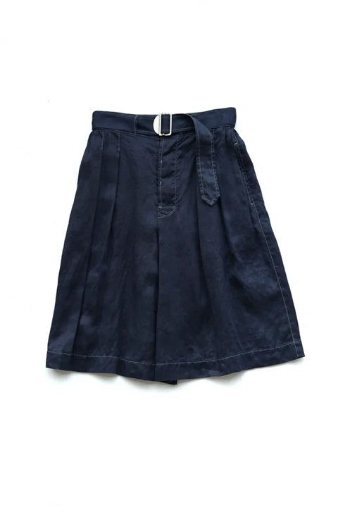 Nigel Cabourn woman - MECHANIC GATHERED CULOTTES - NAVY