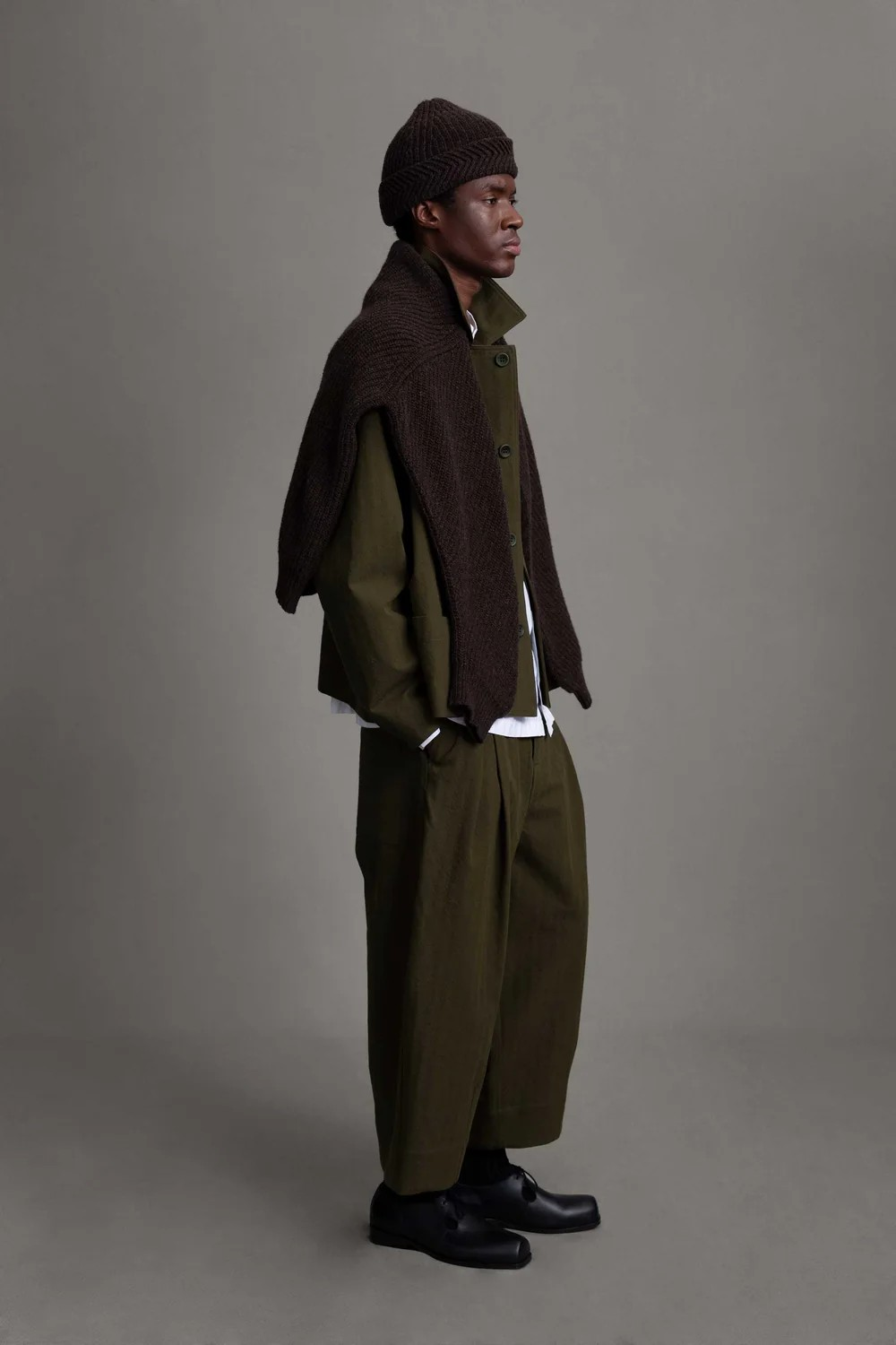toogood - THE COOK JACKET HERRINGBONE SUITING - HEATH