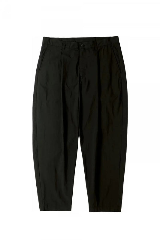 Porter Classic - POPLIN DUKE ELLINGTON PANTS - BLACK