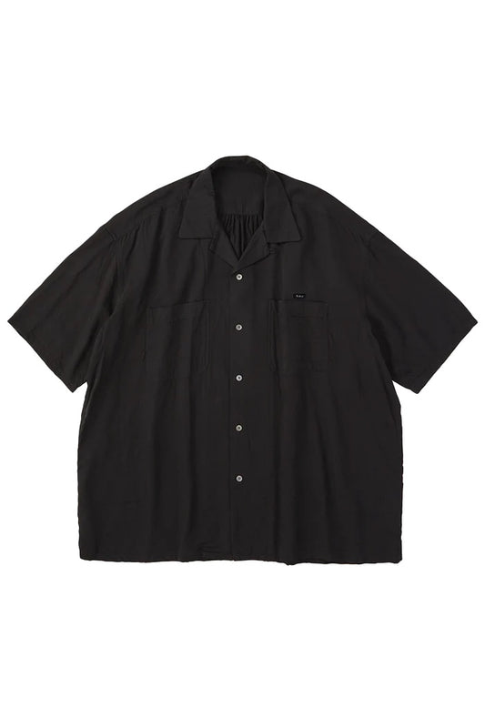 PORTER CLASSIC - KATSU SHIRT 25SS - BLACK