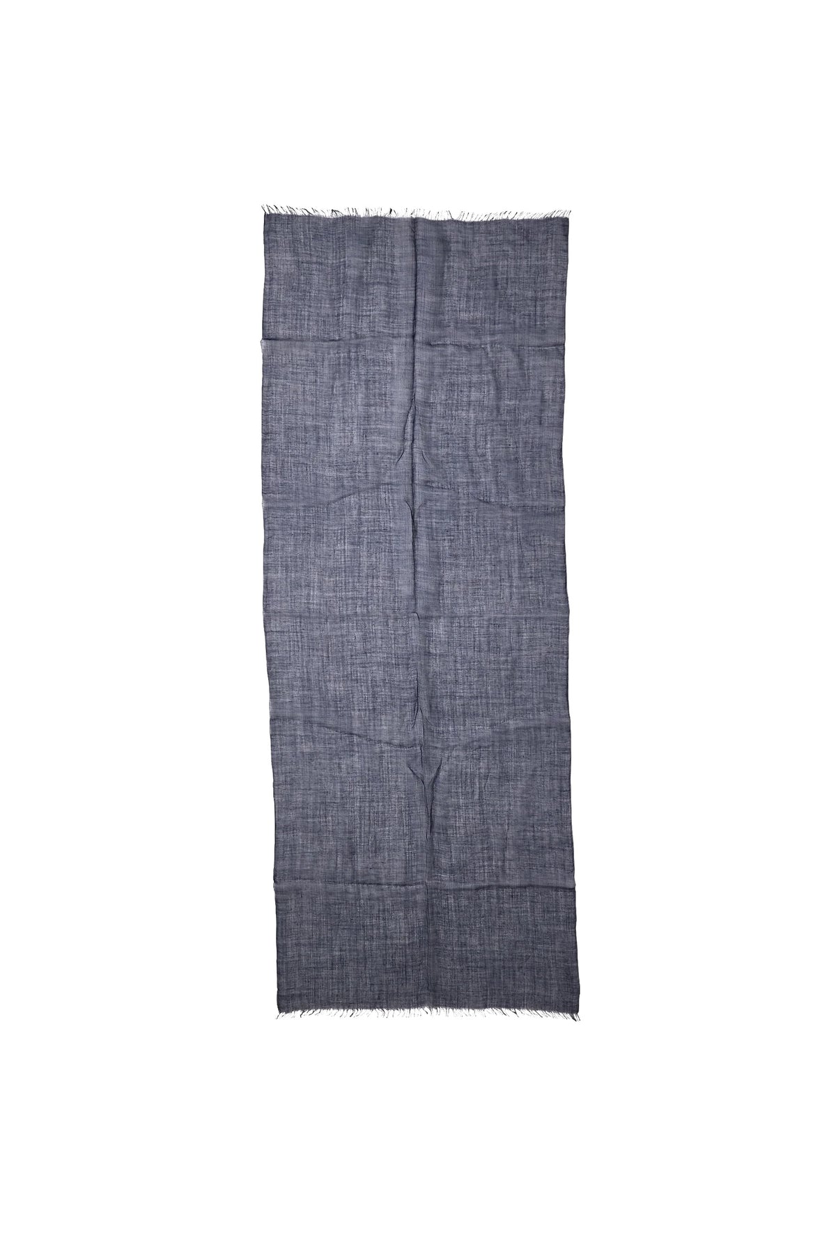 PORTER CLASSIC - INDIGO RAMIE STOLE - NAVY