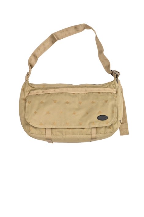 KICHIZO by Porter Classic - TRUMP MESSENGER BAG - KHAKI