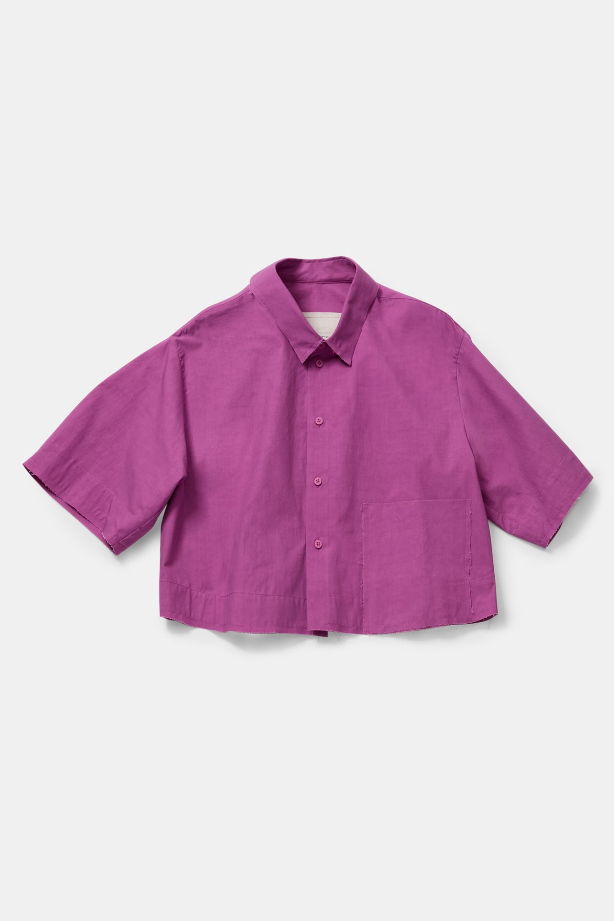 toogood - THE BOXER SHIRT CRISP COTTON - BERRY