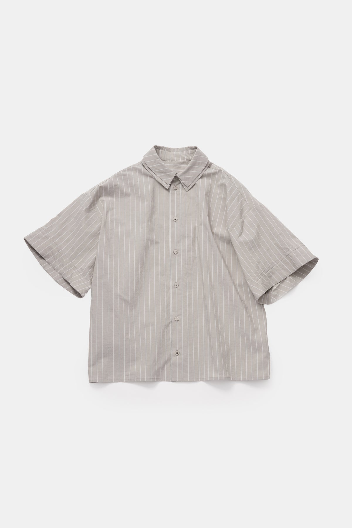 toogood - THE COMPOSER SHIRT PYJAMA STRIPE - SMOKE