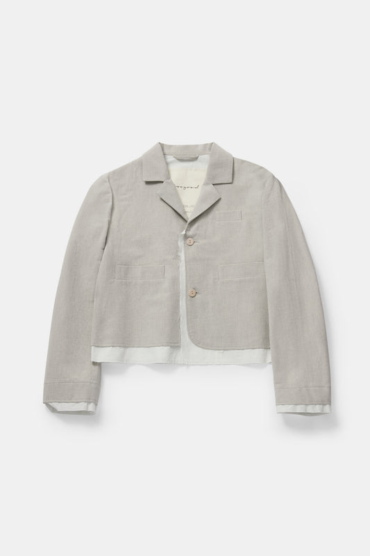 toogood - THE POTTER JACKET TWILL SUITING - CLOUDY